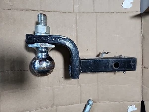 Reese Towpower  Class II Interlock 1-1/4" Ball Mount Black 2" Ball & Pin - Picture 1 of 6