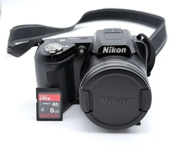 Nikon Coolpix L110 Digital Camera 12.1MP 15x Optical Zoom Wide - Tested Works - Image 1 of 4