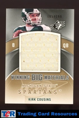 2012 SPx #WM-15 Kirk Cousins Winning Big Materials #/199 - Image 1 of 2