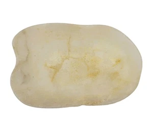 Vintage Antik Alabaster Speckstein Naturstein Schale gealtert Naturmängel  - Bild 1 von 11