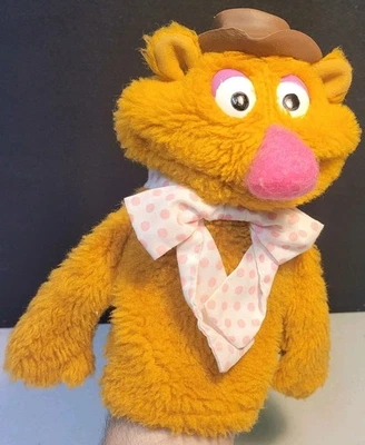 VTG 1978 Fozzie Bear Puppet from Jim Henson's THE MUPPETS Fisher-Price Plush Toy - image 1 of 4