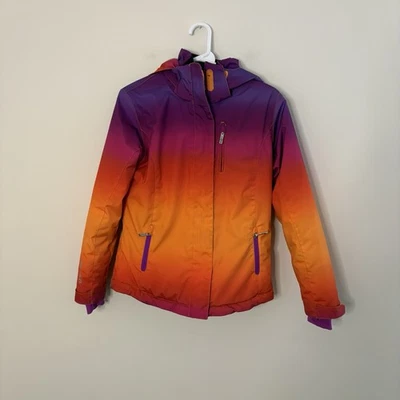 SUNICE Multicolor Invierno Snowboard Esquí Chaqueta Niñas Ombré Talla 14 Foto 1 de 4