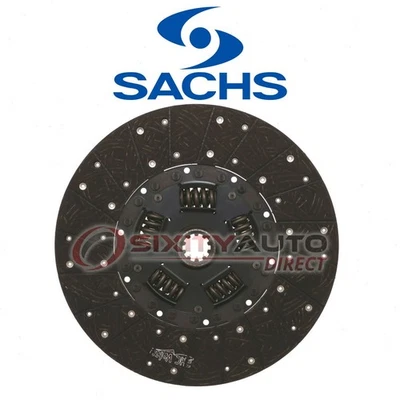 SACHS Clutch Friction Disc for 1984-1987 Ford E-350 Econoline Club Wagon we Foto 1 de 4