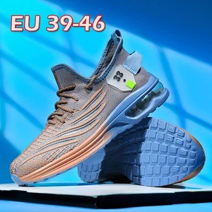 Mode Luftpolster Anti-Rutsch Sportschuhe Mesh Atmungsaktiv Turnschuhe für Männer - Bild 1 von 39