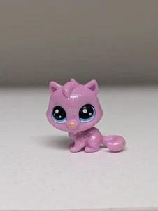 Littlest Pet Shop LPS MINI Milie Billie Katze Kätzchen Glück Haustier rosa Glitzer - Bild 1 von 3