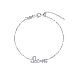 BRANDNEU Lafonn 925 Platin gebunden Liebe Andenken Bettelarmband B0208CLP75 - Bild 1 von 1