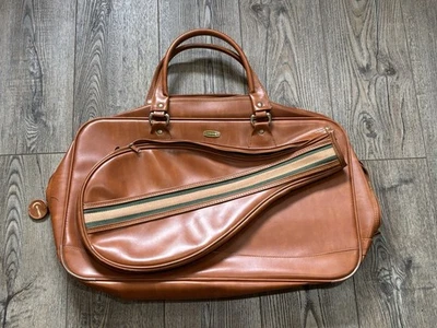 Vintage Carnaby Tennis Racket Carry Bag - Racquet Luggage - very nice - Image 1 of 4