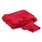 UNITED FACILITY SUPPLY N900RST Czerwone ręczniki sklepowe, tkanina, 14 X 15, 50/opakowanie