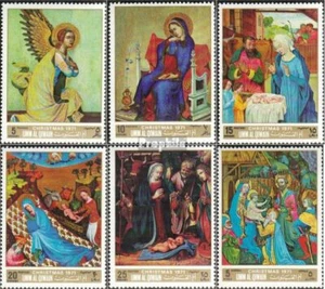 Umm al Qaiwain A482A-F482A mint/MNH 1971 christmas - Picture 1 of 1