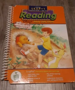 Leap Frog Leap 1 Pad BOOK ONLY Reading Winnie the Pooh Gets Stuck Preschool - Picture 1 of 1