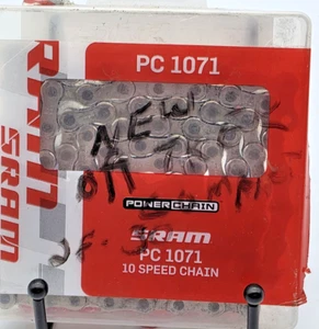 SRAM PC-1071 PowerChain 10-fach Fahrradkette mit Powerlock 114 Glieder Neu in OVP - Bild 1 von 5