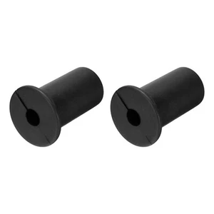 2Pcs Wall Grommets for Cables 3/4 Inch with 7mm Hole, Silicone Black - Afbeelding 1 van 6