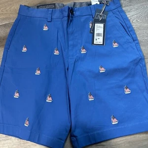 New With Tags Vineyard Vines 9” Flags  Blue Breaker Shorts 30 Waist $98.50 - Picture 1 of 10