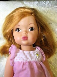 Terri Lee Doll 2005 Vinyl Light Red Hair Brown Eyes Pink Pajamas Bunny Slippers