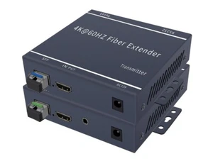UP to 20KM,4K@60Hz HDMI2.0 SFP MSA Fiber Extender KVM SC LC Optic Support RS232 - Picture 1 of 8