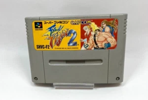 Final Fight 2 Nintendo Super Famicom Japanese Game Cartridge - Picture 1 of 2