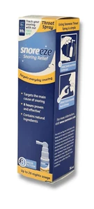Snoreeze Throat Spray - 14ml - Targets The Main Cause Of Snoring - - Picture 1 of 9