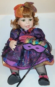 RARE Marie Osmond ‘Boo Who?’ Halloween Porcelain Doll - COA #0893/2000 2005 14in - Picture 1 of 22