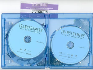 Transformers Age of Extinction 2014 PG-13 movie Blu-ray discs+ Digital HD + case - Picture 1 of 3