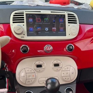 7" For Fiat 500 2007-2015 Apple Carplay Android13 Car Stereo Radio GPS Nav 32GB - Picture 1 of 12