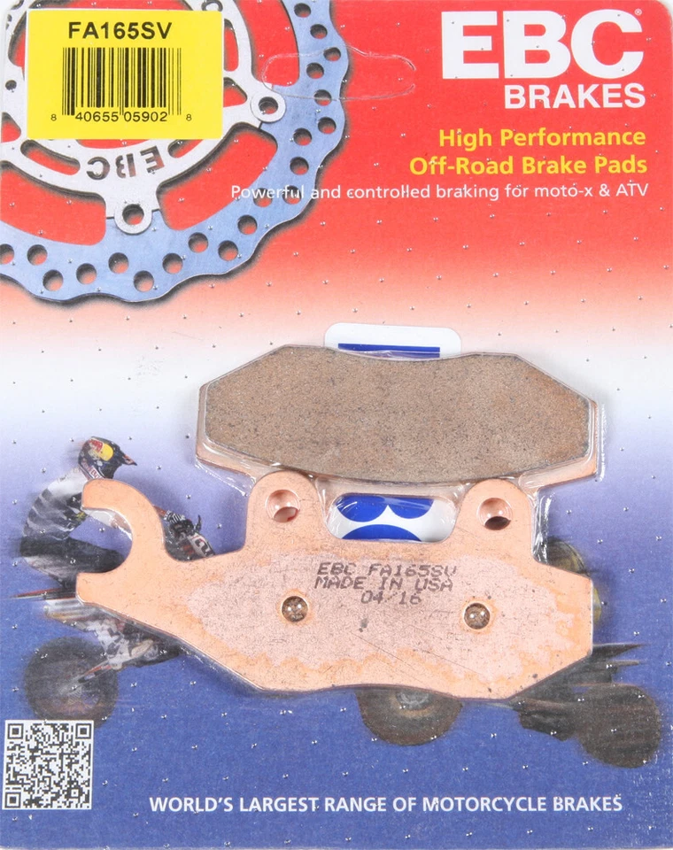 EBC 2006-2012 KVF650 Brute Force 4X4i [IRS] Kawasaki BRAKE PADS FA165SV - Image 1 of 1