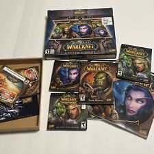 World of Warcraft: Battle Chest (Windows/Mac, 2007) - 2 SEALED DISCS - Manuals