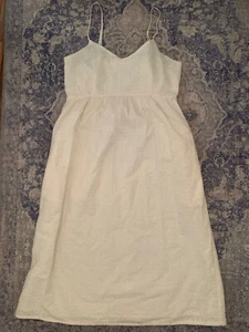 The Prairie by Rachel Ashwell Eyelet Midi Dress 8 - Picture 1 of 4