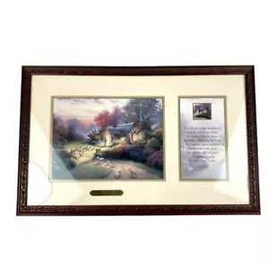 The Good Shepherd's Cottage Thomas Kinkade Framed Picture 2003 - Picture 1 of 10