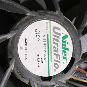 Nidec Ultraflo W12E12BS11B5-07 120×120×38 mm Antminer Cooling Fan Tested Good - Picture 1 of 8