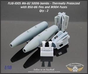 1/18 Flying Leathernecks FL18-1005 Mk-82 500lb bomb with M904 Fuze - Picture 1 of 1