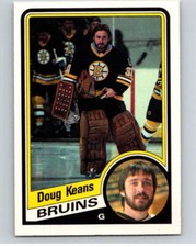 1984-85 O-Pee-Chee #5 Doug Keans  RC Rookie Boston Bruins V63744