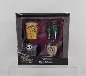 Tim Burton's The Nightmare Before Christmas Halloween Mini Shot Glass Set of 4 - Picture 1 of 2