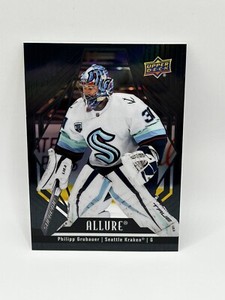 22-23 UD Allure Hockey Black Rainbow 24 Philipp Grubauer