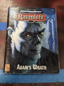 Adams Wrath con mapa RavenLoft 9439 AD&D 2a edición TSR - Imagen 1 de 4