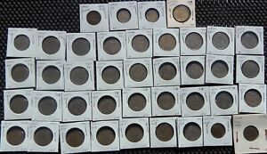 Huge lot of coins from Chile!  1894-1943, mostly 20 Centavo pieces.  NO RESERVE