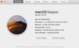 Apple Mac Pro Tower 2010 - Picture 1 of 10
