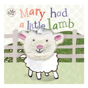 FINGER PUPPET BOOK "MARY HAD A LITTLE LAMB" CHUNKY BY LITTLE LEARNERS - Picture 1 of 1