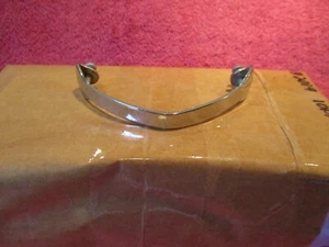 1956-1957 FORD ZEPHYR NOS NEW TAIL ONE LIGHT DIVIDER CHROME TRIM STRIP FREE SHIP - Picture 1 of 12