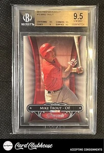 2010 TRISTAR Pursuit #10 Mike Trout BGS 9.5 - Picture 1 of 2