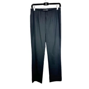 Stehmann Ina 740 Black Pants The Perfect Pull On Trousers Career Dress Size US 4 - Picture 1 of 9