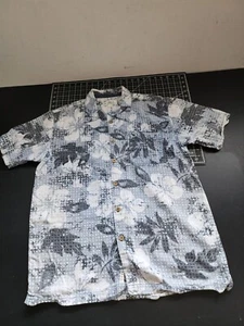 Honolua Surf Co Hawaiian Shirt Men's Size L Floral Print Button Up Rayon Blend - Picture 1 of 6