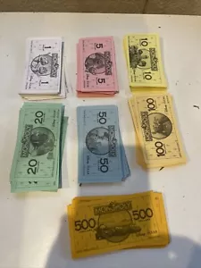 Monopoly Disney Pixar Edition Game Replacement Pieces Money - Picture 1 of 2
