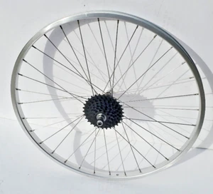 NOS Suntour XC PRO MTB Bicycle Rear Wheel 26" 7 spd Cassette Grease Guard Vtg 80 - Picture 1 of 16
