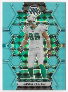 TARJETA MOSAICO FLUORESCENTE AZUL PANINI JASON TAYLOR 2023 #2/15! - Imagen 1 de 1