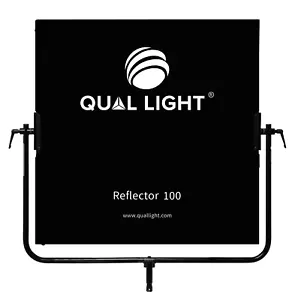 Qual Light- Cine Reflector TF100 dual-sided diffuse lighting redirect 100x100cm - Picture 1 of 14