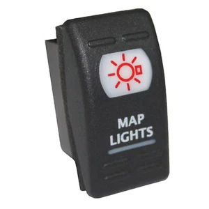 MAP LIGHTS 209R Rocker Switch 12 volt GMC for Silverado Escalade Tundra unive... - Imagen 1 de 1