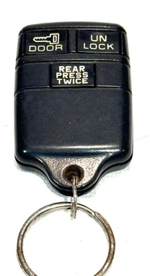 1996 OEM General Motors GM Cadillac Remote Entry Key Fob *34T4 - Image 1 of 2