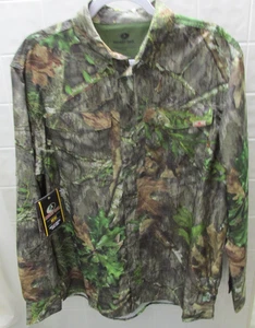 MOSSY OAK OBSESSION NWT MENS HUNTING GUIDE SHIRT MEDIUM OFFICIAL CAMO OF NWTF! - Picture 1 of 9