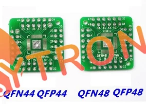 5pcs QFN44 QFP48 QFP44 PQFP LQFP Turn to DIP SMD Adapter to DIP48 Board - Picture 1 of 1
