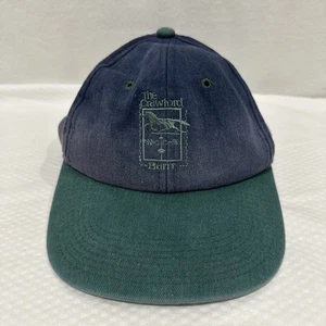 Longaberger Crawford Barn Hat Blue Green Denim Faded Sep 1998 Vtg Outdoor Cap - Picture 1 of 10
